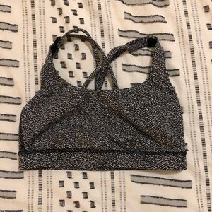 Rare print energy bra! Size 4